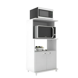 Tododescuento - Mueble Multiuso De Cocina Dallas- Blanco
