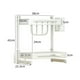 thumbnail image 4 of Estante Organizador De Cocina De 2 Niveles Gris, 4 of 7