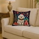 thumbnail image 2 of Almohada Decorativa Coton De Tulear Christmas, 2 of 7