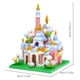 thumbnail image 2 of Pink Castle Building Blocks Dream Building Blocks Toys, Girls Toys, 2 of 4