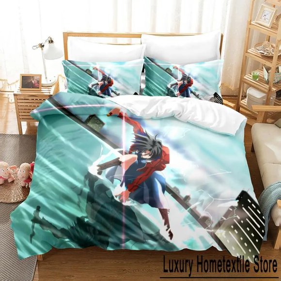 New Kara no Kyoukai Bedding Set Bed Set Adult Kid Bedroom Duvet cover Sets Bed Sheet Set Bed Sheets
