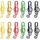 thumbnail image 1 of 50 Pcs Paper Clips Musical Notes Style Type Metal Creative Cute Fashion Paper Clips Music Paper Clips For Office School Stationery Supplies, Multi-Color, 1 of 4