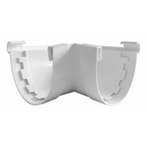 Conector Exterior 110Mm Para Canaleta Agua Lluvia Blanco Dvp