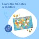 thumbnail image 4 of Rompecabezas de Piso Melissa & Doug – Mapa de EE. UU. de 51 Piezas, 4 of 9