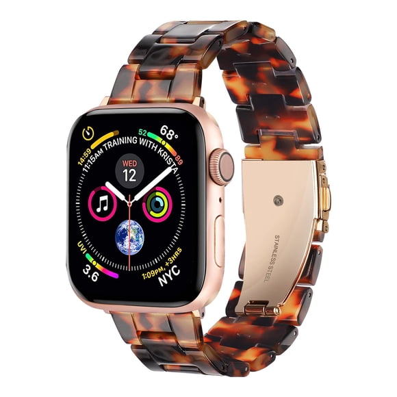 Correa De Resina Fina Y Ligera Para Apple Watch 38 Mm 40 Mm 42 Mm 44 Mm