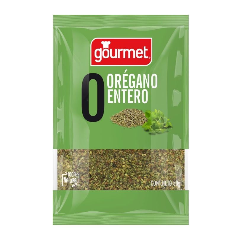 Orégano Entero Bolsa 50 g Gourmet
