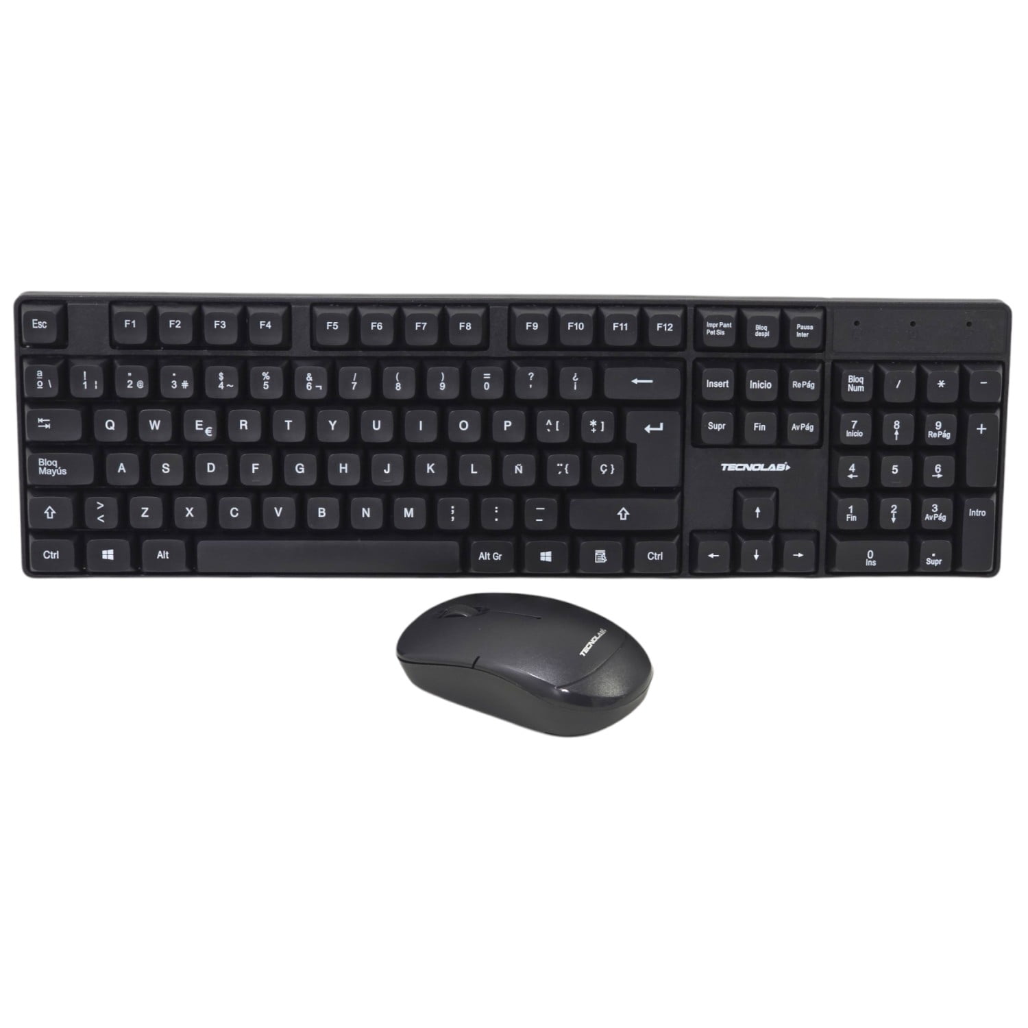 Kit Combo Teclado Y Mouse Inalámbrico Tecnolab Tl645