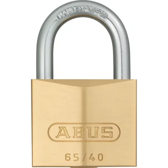 Candado Abus De Latón Dorado, Aprobado Tsa, Con Arco Anti Corrosión