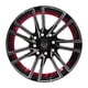 thumbnail image 2 of SETX4 LLANTAS 14x6 4X100/4X114 Et35 CHUKYO BM-UC-RED, 2 of 3