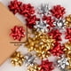thumbnail image 3 of Pack 9 Lazos Decorativos Para Regalos De Navidad 6,2cm Rojo-dorado-plata, 3 of 5