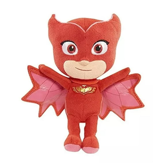 Juguete Peluche Owlette Amaya 20cm Heroes En Pijamas Rojo
