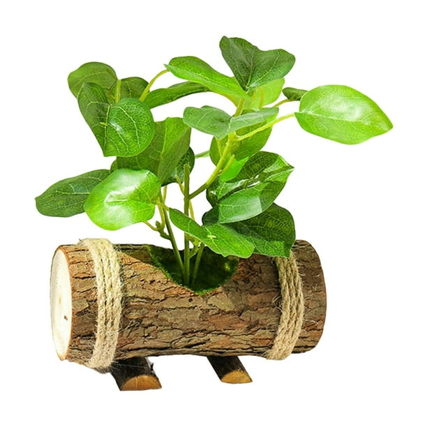 Plantas Artificiales Mini Plantas en Macetas Decoración de Vegetación Pequeña para de Campo Estante de Dormitorio Escritorio de Estilo D