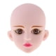 thumbnail image 1 of 1/4 cabeza de muñeca hembra con ojos marrones para BJD DIY Part Accs Golden Eye Shadow, 1 of 5