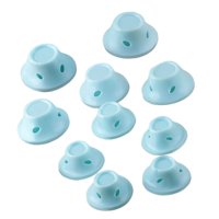 Magideal - 10X Rizador De Cabellero Sin Calor, Rizador De Cabellero, Rodillos Para El Cabellero, Diadema Suave Con Autoagarre Durante , Diadema Rizada, Sin Rizos De - Azul