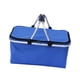 thumbnail image 5 of Bolsa De Comestibles Plegable De Cesta De Picnic Aislado Para Mochileros De Barbacoa Para Acampar Azul, 5 of 5