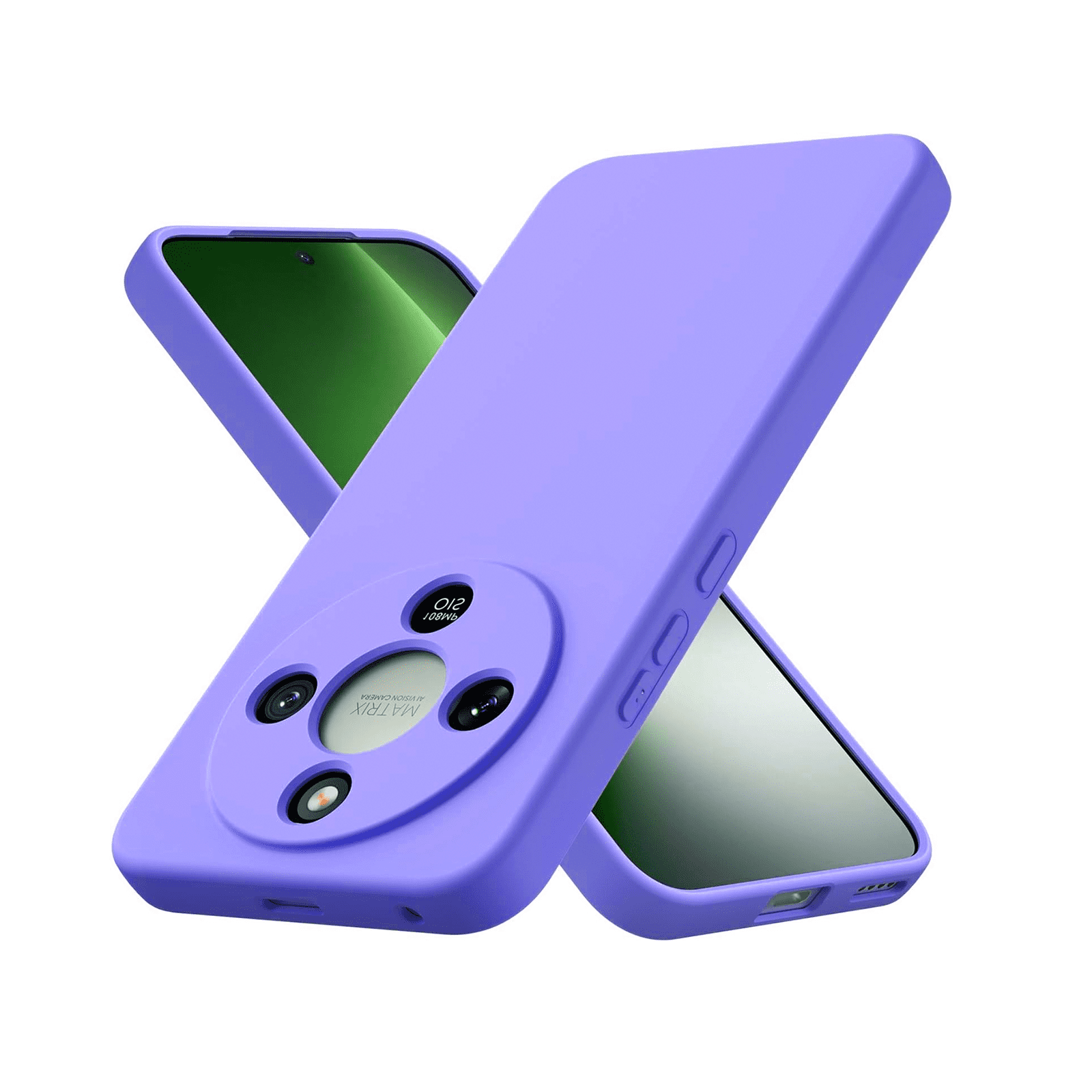 Joigo - Carcasa Para Honor Magic 8 Lite Goma Morado