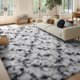 thumbnail image 2 of ALFOMBRA FinRèc Home 244 × 152 cm Negro y Blanco Esponjosa, 2 of 9