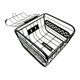 thumbnail image 1 of Cesta Delantera De Bicicleta Gadget De Almacenamiento Práctico Para Montar Con Cubierta Para Montar En Bicicleta, 1 of 5
