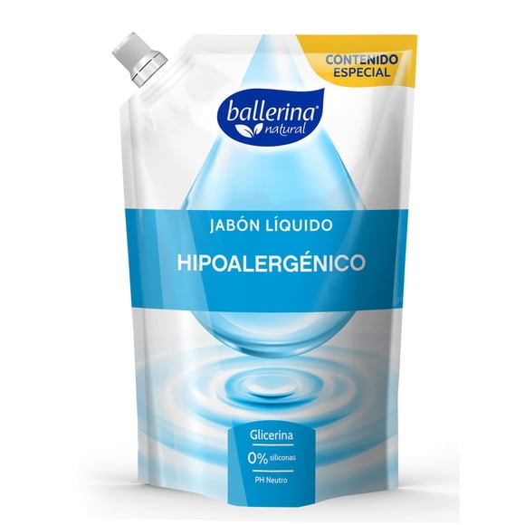 Jabón Líquido Hipoalergénico Doypack, 650 ml