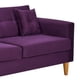 thumbnail image 4 of Sofa New Retro 3C Felpa 04 Morado, 4 of 6