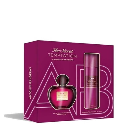Antonio Banderas - Her Secret Temptation Estuche Edt 80Ml+Desodorante 150Ml