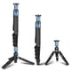 thumbnail image 1 of Monopie SIRUI P-325FS de fibra de carbono de 55 cm con patas para cámaras, 1 of 9