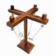 thumbnail image 1 of Juego de lanzamiento de anillos WeiDu77, juego de madera para fiestas, 1 of 5