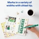 thumbnail image 3 of Rotuladores permanentes Avery Marks-A-Lot con punta cincel, color verde, 12 unidades, 3 of 6