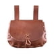 thumbnail image 1 of Retro Cintura Cinturón Bolsa Bolsa PU Monedero Alforja Para Viaje Cosplay Senderismo Marrón, 1 of 2