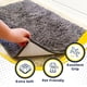 thumbnail image 2 of Felpudo Muddy Mat, superabsorbente, de microfibra, gris, 91 x 152 cm, 2 of 7