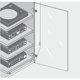 thumbnail image 2 of Bisagras para puerta de gabinete Blum Inc. 75T4100 Clip Top de superposición total, 2 of 5