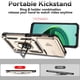 thumbnail image 4 of Estuche GANGXUN para Xiaomi Redmi 13C, soporte giratorio 360°, estilo mecánico y magnético, 4 of 5