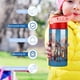 thumbnail image 5 of Amigos AnimalesBotella de Agua con Tapa Pop Top de Un Toque, Acero Inoxidable, a Prueba de Fugas, para Deportes, Botella Infantil rosa 12 oz, 5 of 6