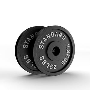 Disco Olímpico 25Lb (Unidad) | Barbell Standard