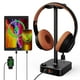 thumbnail image 1 of Soporte para auriculares con cargador USB COZOO Desktop Gaming Negro, 1 of 3
