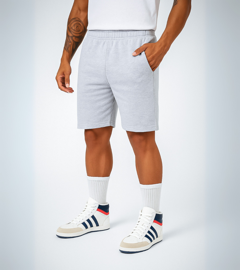 Uniforma Esenciales - Short Basic Gris Esencial