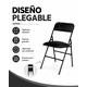 thumbnail image 2 of Silla Plegable Multiuso Ecocuero Negra, 2 of 6