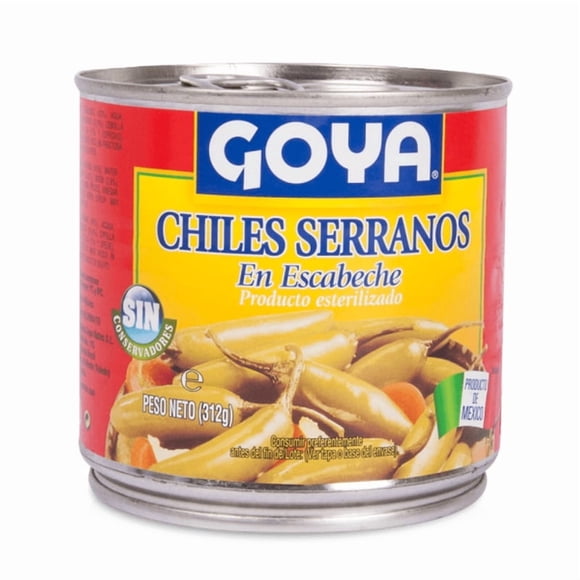 Goya Chiles Serrranos en Escabeche 312g