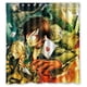 thumbnail image 1 of Cortina de ducha de cartas de póker Anime Amnesia con ganchos, tamaño 66 x 72 pulgadas, 1 of 3