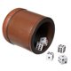 thumbnail image 2 of Set de tazas de dados WE Games Professional de piel hechas a mano, 2 of 6