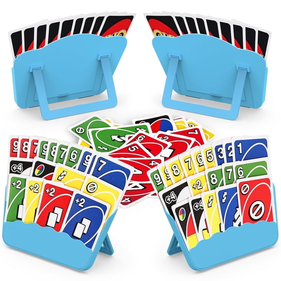 Tarjeteros Tenyond para jugar a las cartas, paquete de 4 con soporte