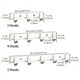 thumbnail image 3 of 1pc Wall Mounted Stainless Steel Hook Rack,No Punching Sturdy Hooks Rack For Bathroom ,Kitchen,Door,Wall,Rectangle Hooks Rack With Sticker, 3 of 4