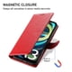 thumbnail image 4 of Funda para FOXDOCK Xiaomi Redmi A3 4G– Cuero Premium, 3 ranuras para tarjetas, Protección contra impactos, 4 of 5