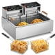 thumbnail image 1 of Freidora comercial VEVOR 3000 W eléctrica 17 L con 3 cestas, 1 of 3