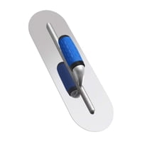 Magideal - Eficiencia De La Llana De La Piscina Ergonomica Lista De Acero Inoxidable De Bodega Hecha Por La Mesa Para Mortero Trabajo De Hormigón Cemento De Conc 40 Cm X 10 Cm