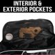 thumbnail image 5 of Bolsa de béisbol con ruedas Athletico 93 x 24 x 23 cm negra, 5 of 9