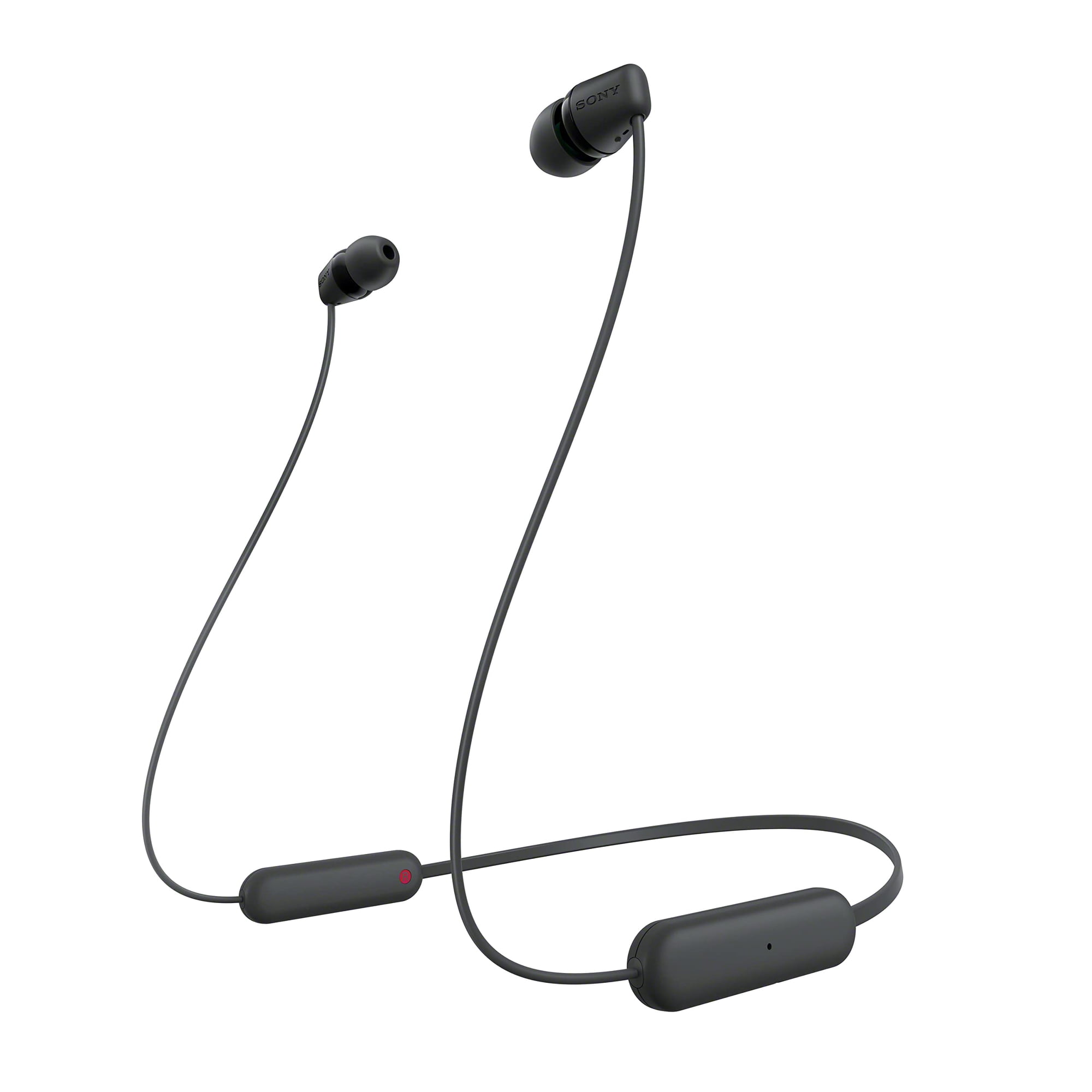 Audífonos Sony Wi-c100 Inalámbricos In-ear Bluetooth Negro
