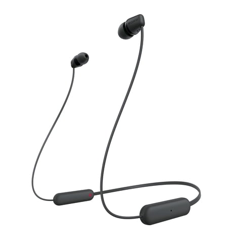 Audífonos Sony Wi-C100 Inalámbricos In-Ear Bluetooth Negro