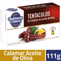 Tentáculos Aceite De Oliva Lata Drenado 80 G - Neto 110 G Robinson Crusoe