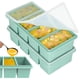 thumbnail image 1 of Bandejas de congelador CyHave de silicona de 250 ml con tapas, 2 unidades, sin BPA, 1 of 7